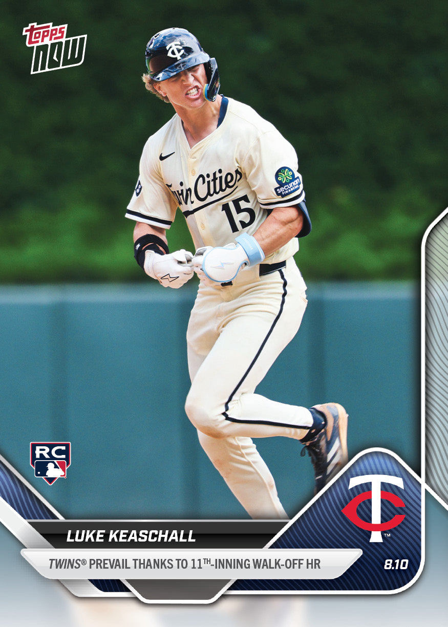 Luke Keaschall - 2025 MLB Topps NOW® - Card 543