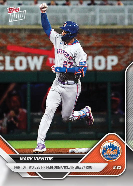 Mark Vientos - 2025 MLB Topps NOW® - Card 601