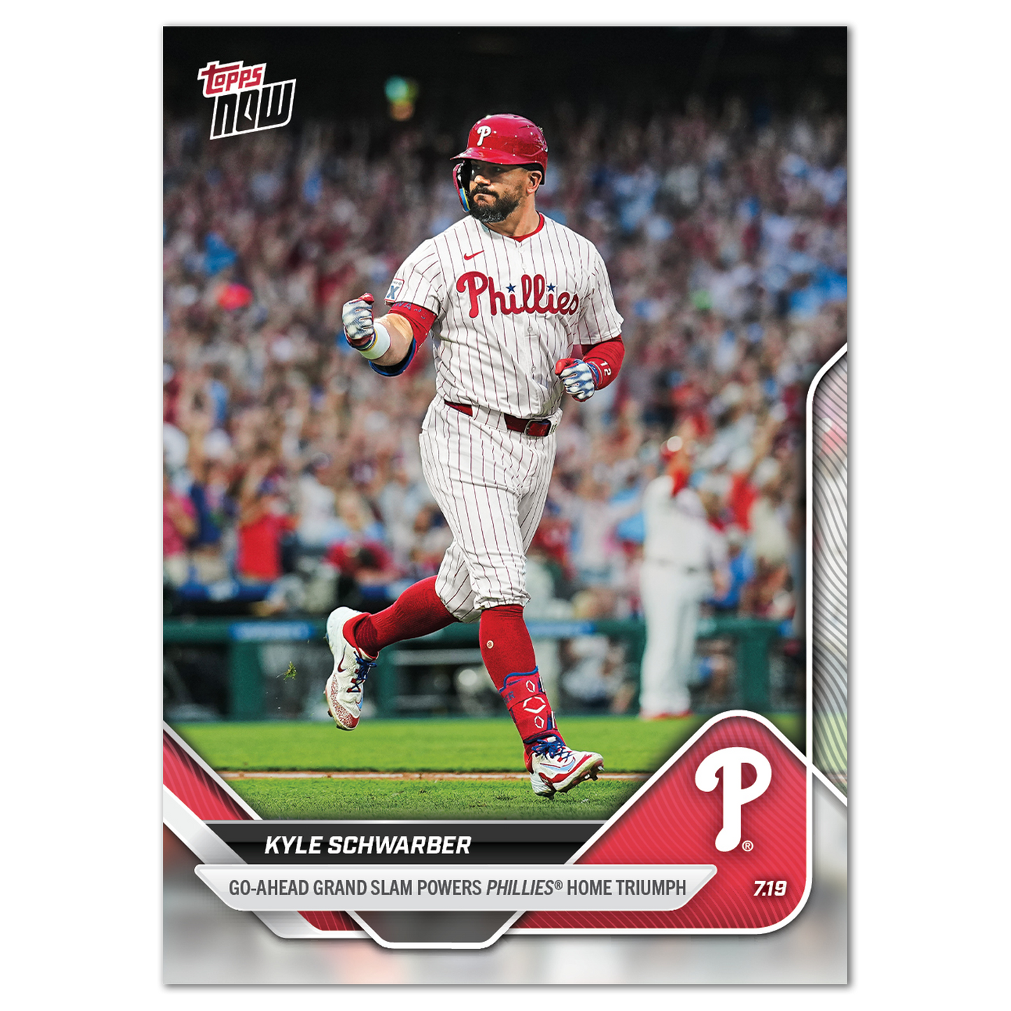 Kyle Schwarber - 2025 MLB Topps NOW® - Card 440