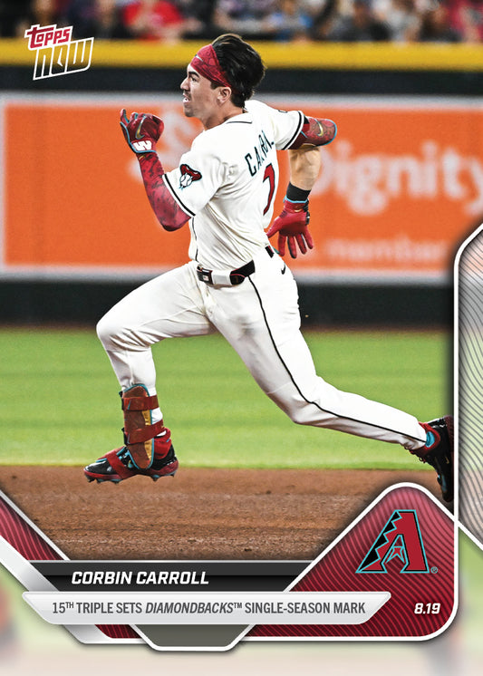 Corbin Carroll - 2025 MLB Topps NOW® - Card 583