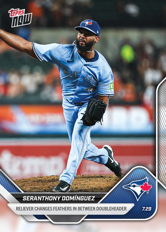 Seranthony Domínguez - 2025 MLB Topps NOW® - Card 486