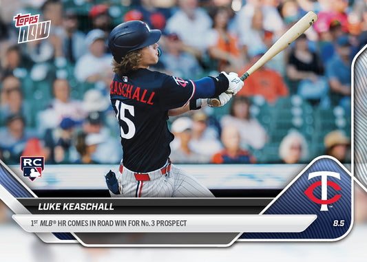 Luke Keaschall - 2025 MLB Topps NOW® - Card 518