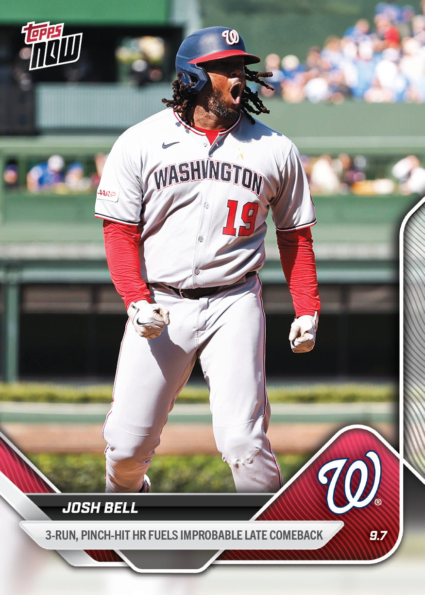 Josh Bell - 2025 MLB Topps NOW® - Card 674