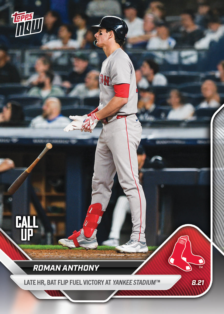 Roman Anthony - 2025 MLB Topps NOW® - Card 591