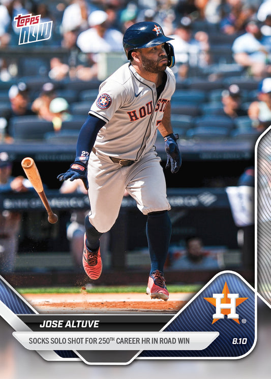 Jose Altuve - 2025 MLB Topps NOW® - Card 544