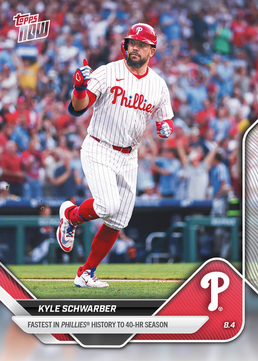 Kyle Schwarber - 2025 MLB Topps NOW® - Card 515