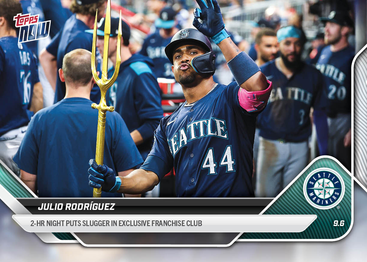 Julio Rodríguez - 2025 MLB Topps NOW® - Card 669