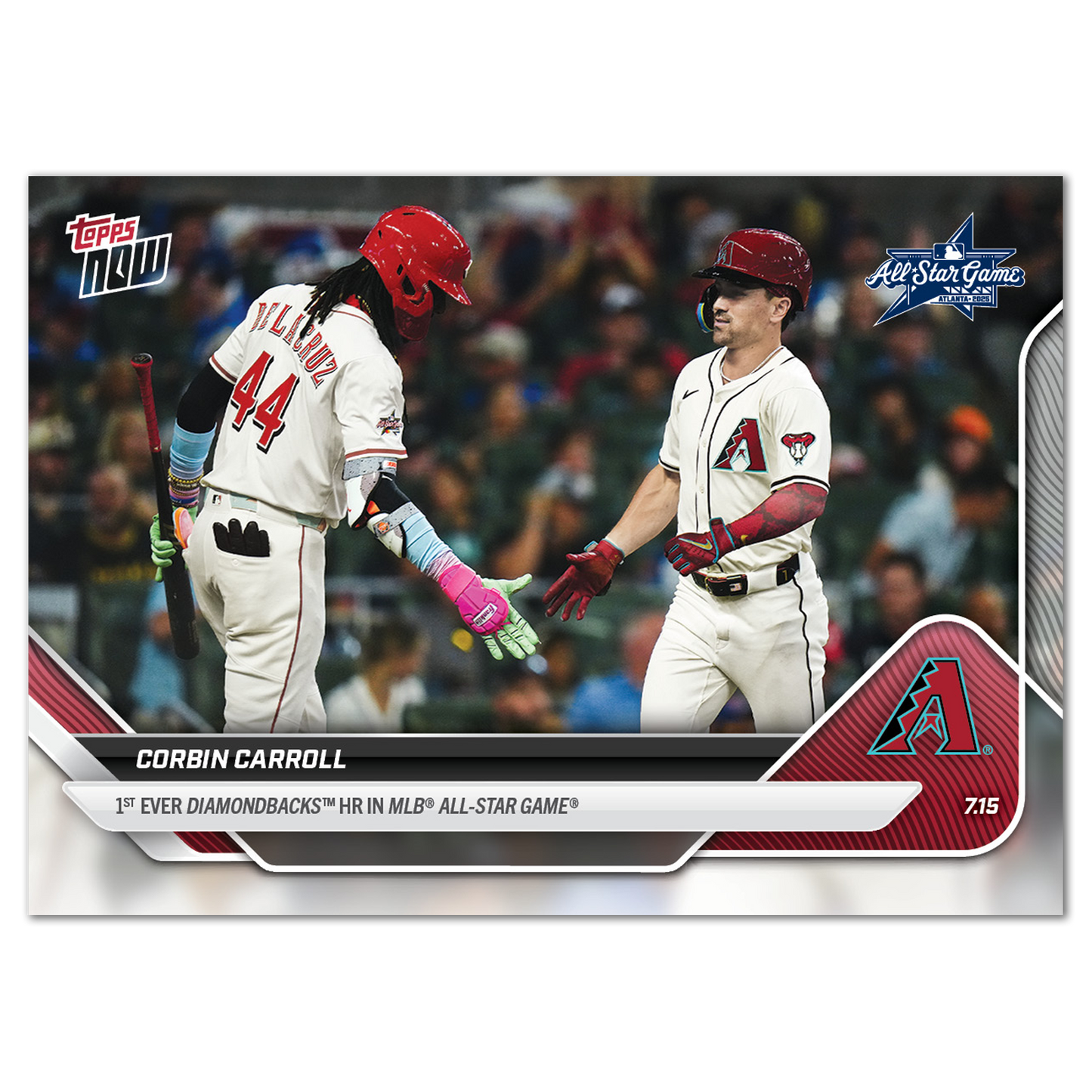 Corbin Carroll - 2025 MLB Topps NOW® - Card 430