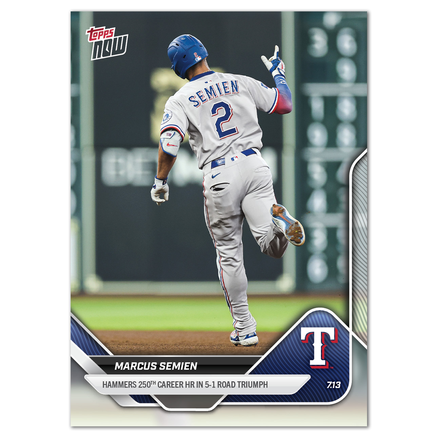 Marcus Semien - 2025 MLB Topps NOW® - Card 423