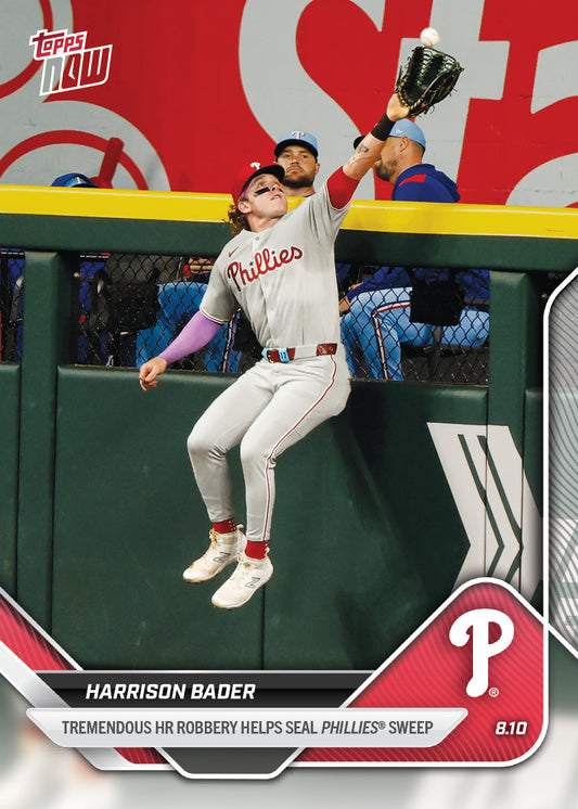 Harrison Bader - 2025 MLB Topps NOW® - Card 546