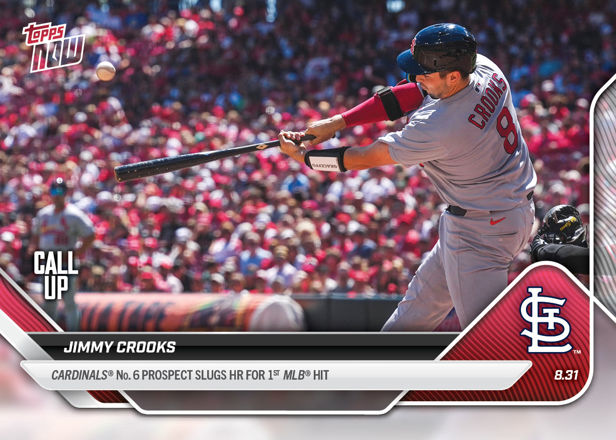 Jimmy Crooks - 2025 MLB Topps NOW® - Card 635