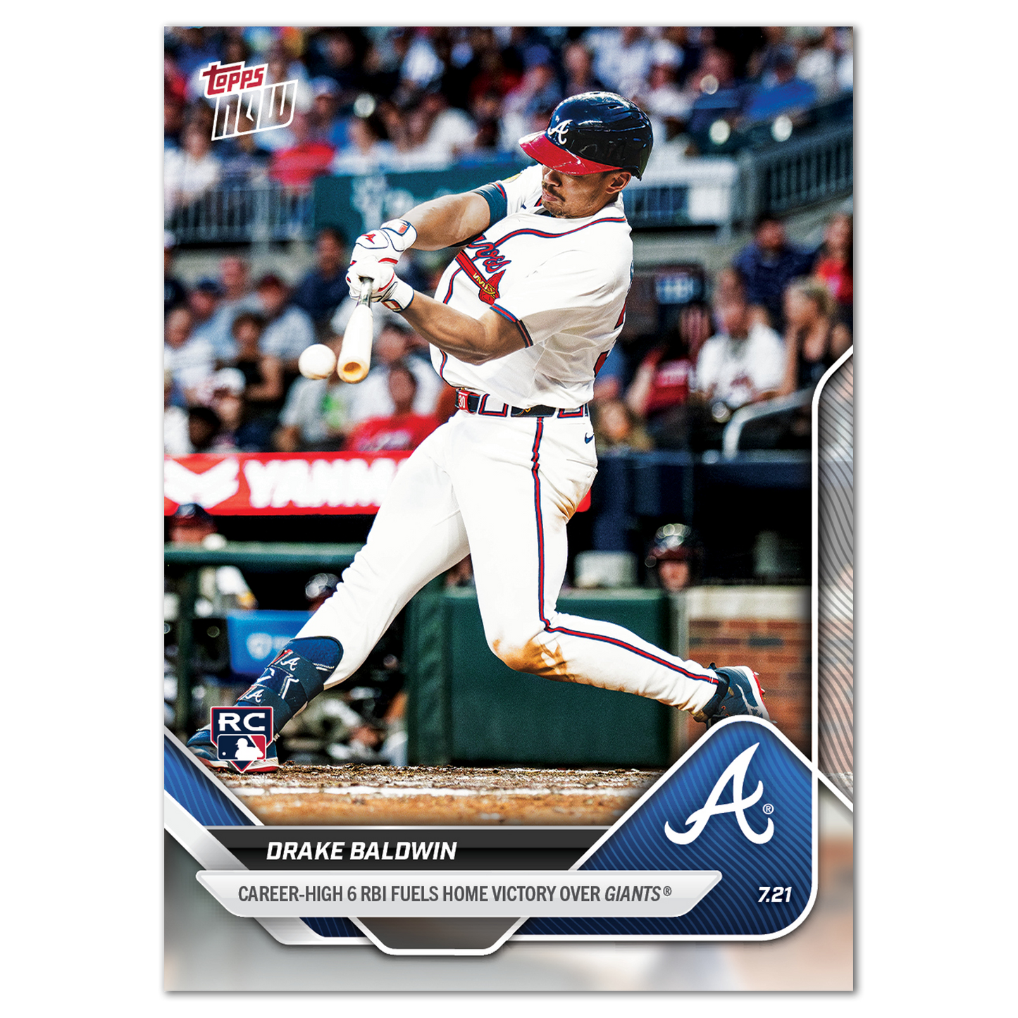 Drake Baldwin - 2025 MLB Topps NOW® - Card 448