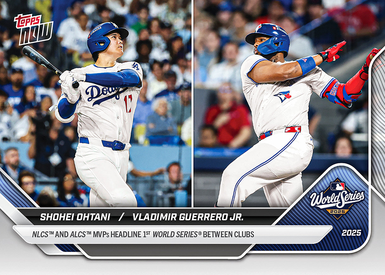 Shohei Ohtani / Vladimir Guerrero Jr. - 2025 MLB Topps NOW® - Card 893