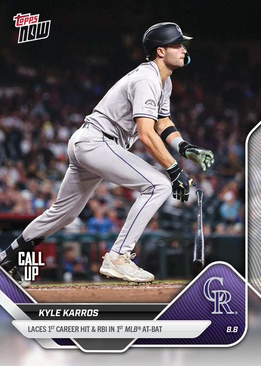 Kyle Karros - 2025 MLB Topps NOW® - Card 533