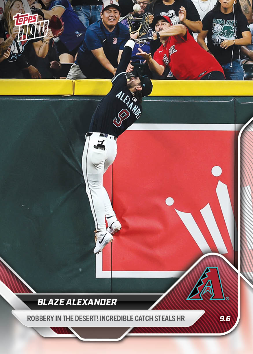 Blaze Alexander - 2025 MLB Topps NOW® - Card 670