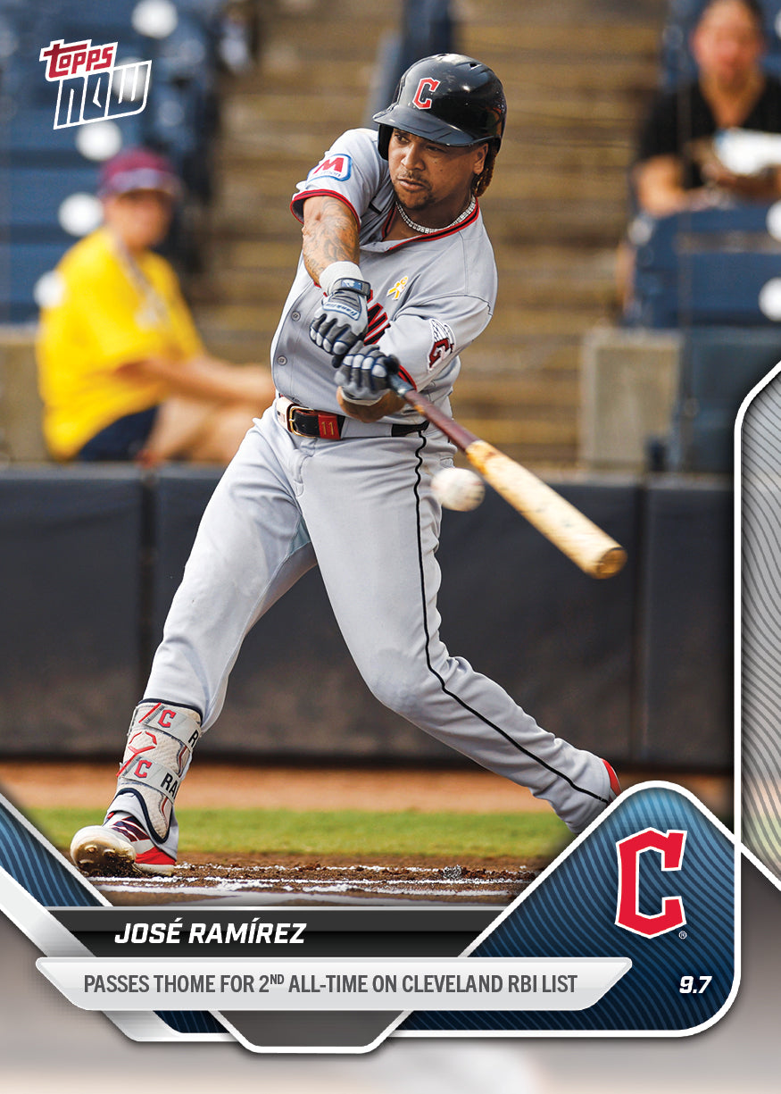 José Ramírez - 2025 MLB Topps NOW® - Card 671