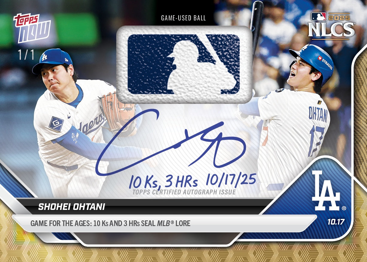Shohei Ohtani - 2025 MLB Topps NOW® - Card 884