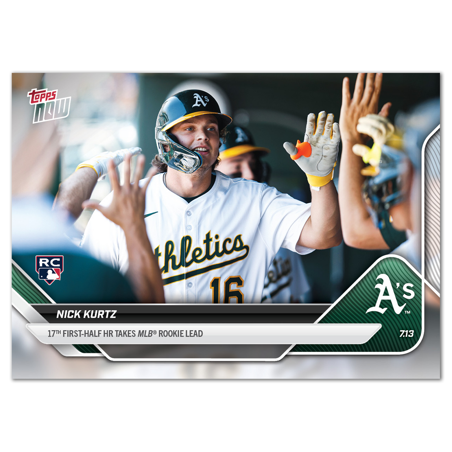 Nick Kurtz - 2025 MLB Topps NOW® - Card 424