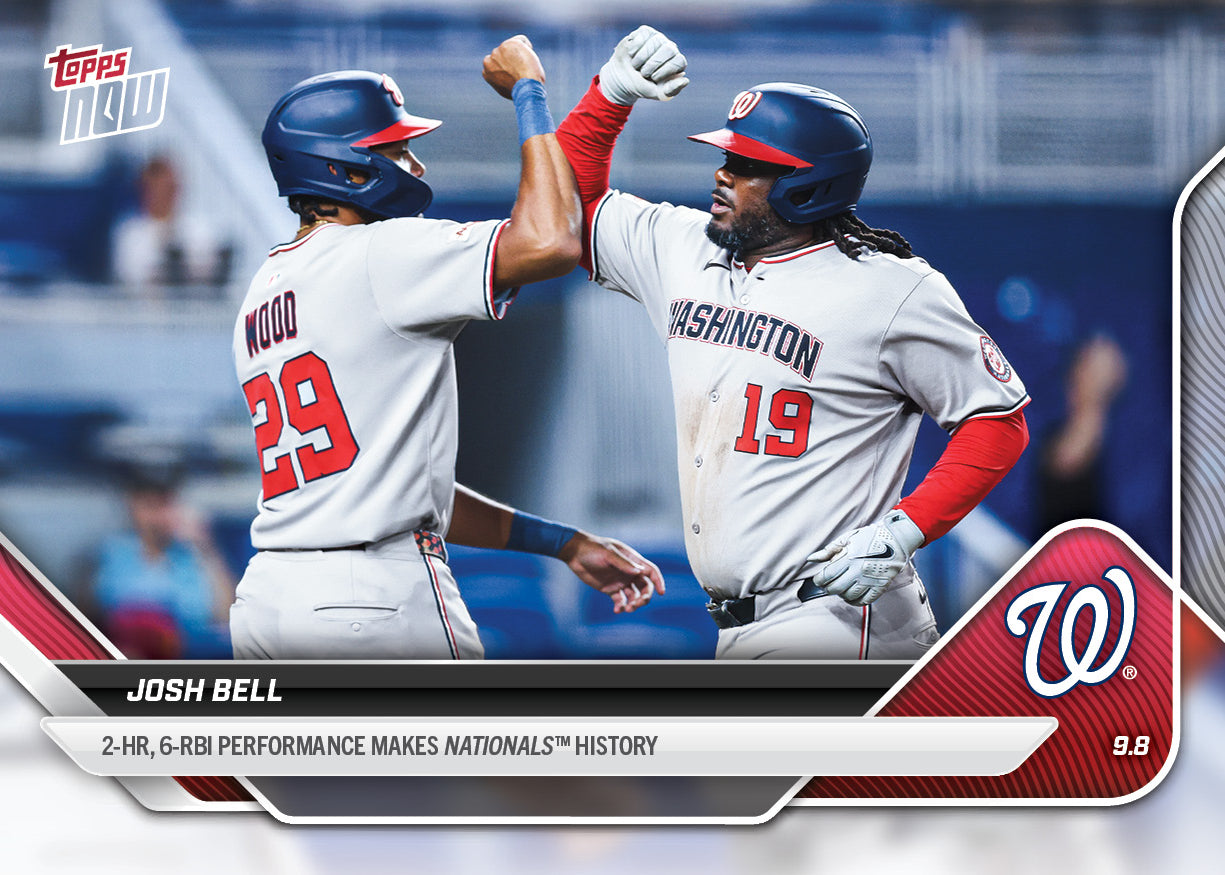 Josh Bell - 2025 MLB Topps NOW® - Card 678