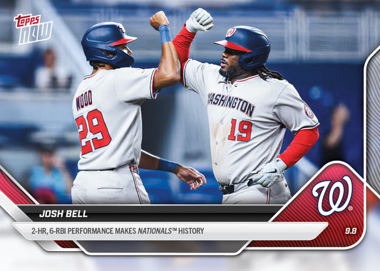 Josh Bell - 2025 MLB Topps NOW® - Card 678