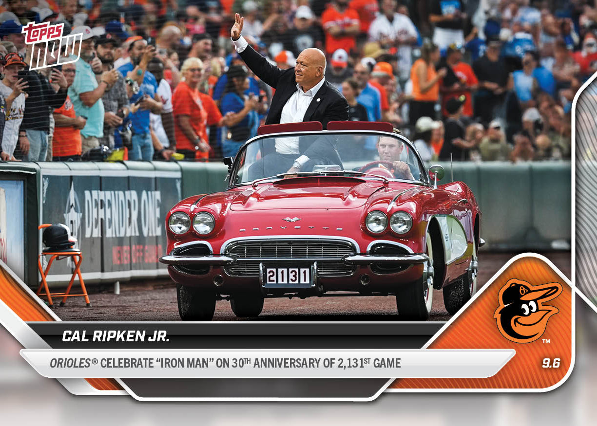 Cal Ripken Jr. - 2025 MLB Topps NOW® - Card 664 - LOOK FOR AUTOS